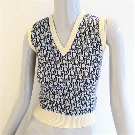 women dior vest|christian Dior men's sweaters.